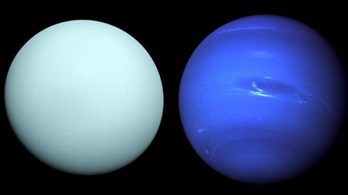 Uranus and Neptune