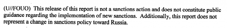 quote russian sanctions