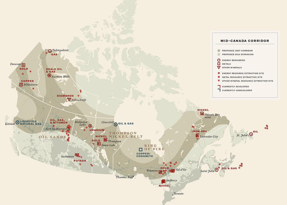 Click to enlarge mid-Canada development corridor