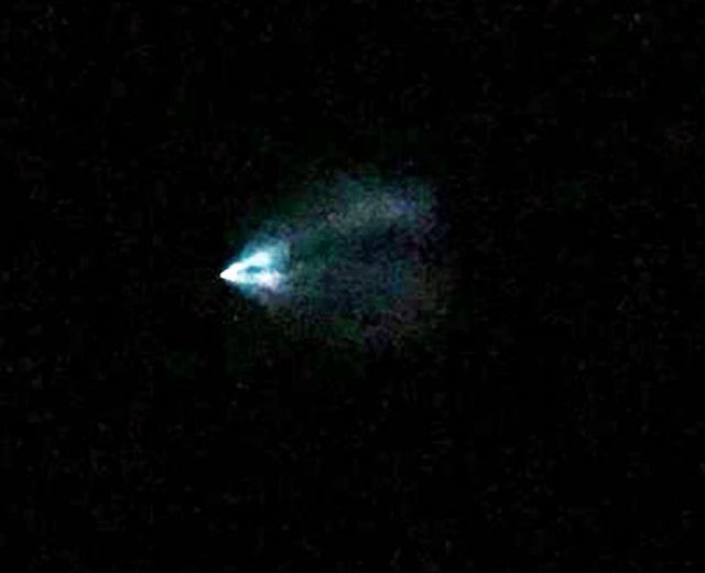 A fireball was observed over a wide part of the western United States Tuesday night, Springdale, Utah, Feb. 6, 2018
