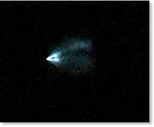A fireball was observed over a wide part of the western United States Tuesday night, Springdale, Utah, Feb. 6, 2018