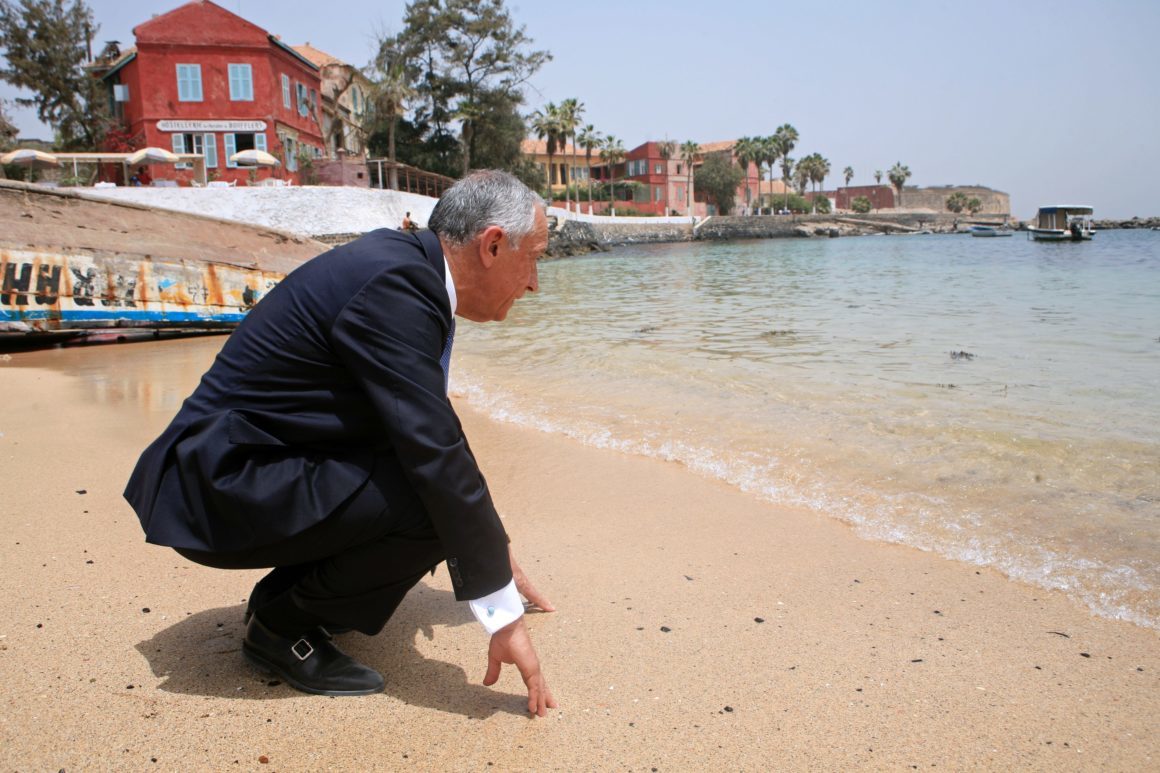 Click to enlarge Portuguese President Marcelo de Sousa
