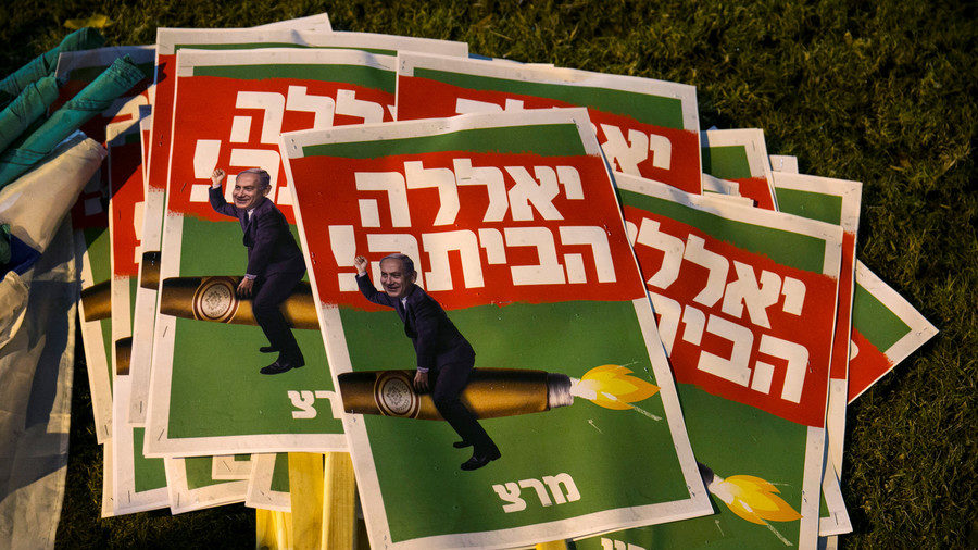Click to enlarge Israel's PM Benjamin Netanyahu