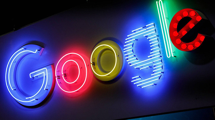neon google sign