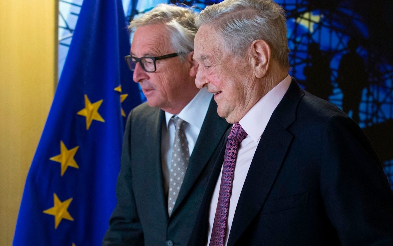 Click to enlarge Jean-Claude Juncker George Soros