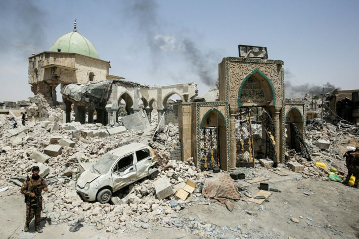 Iraq war destruction