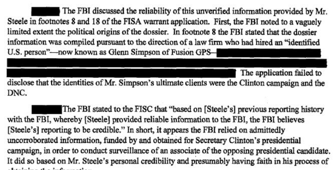 FISA memo