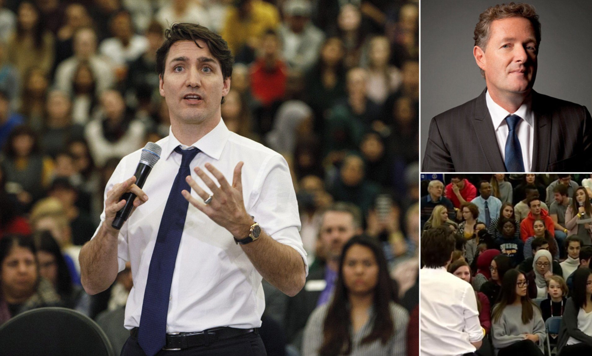 Piers Morgan Justin Trudeau