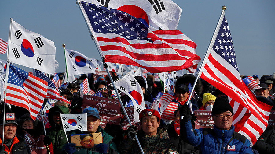 south korea protest