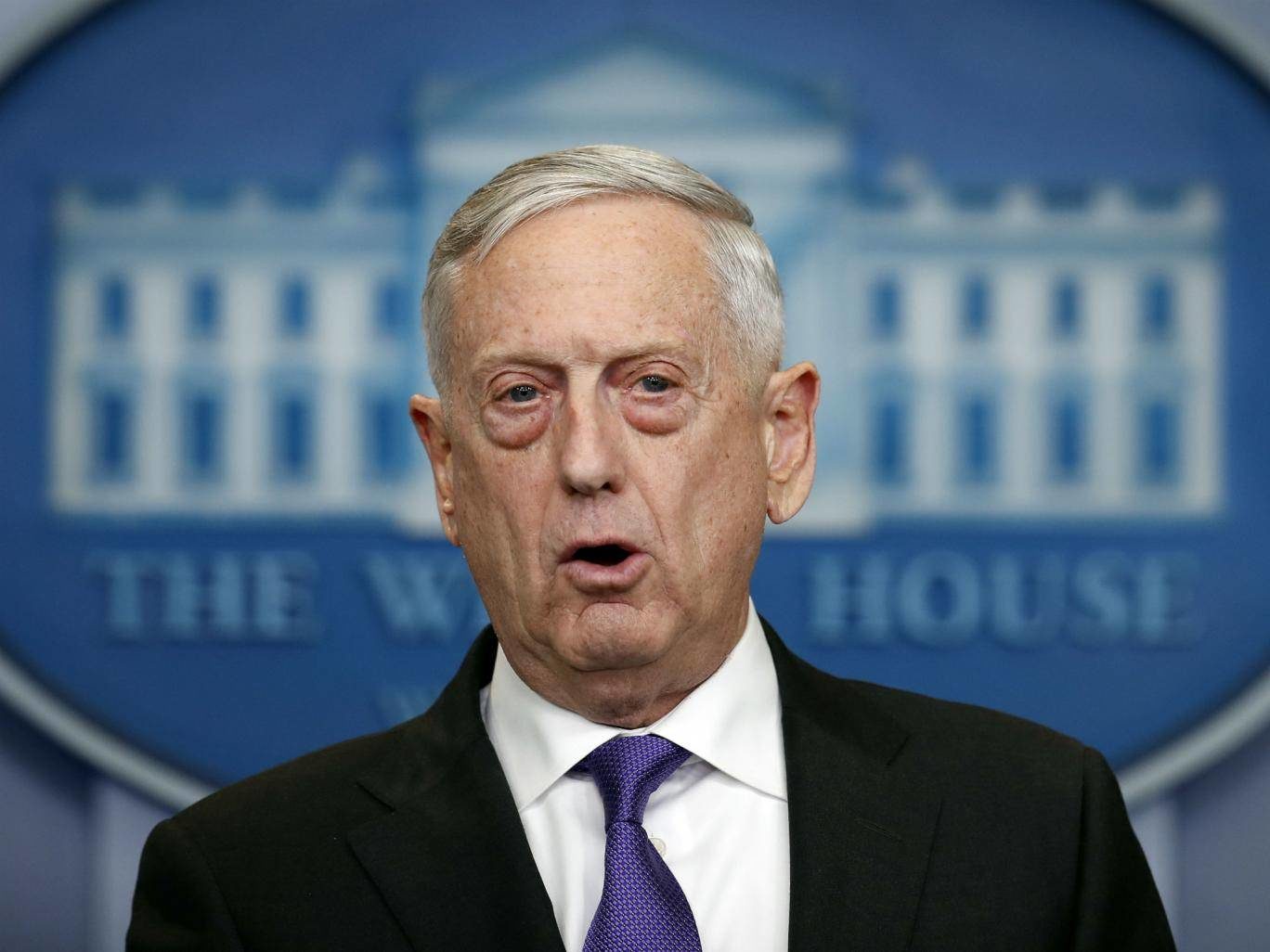 James Mattis Defense Secretary