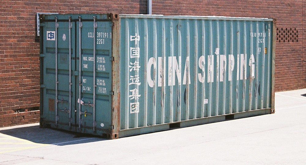 Click to enlarge Shipping container - China Shipping