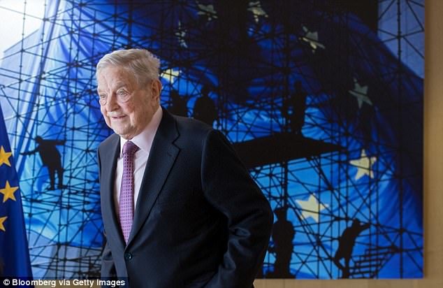 George Soros in Brussels