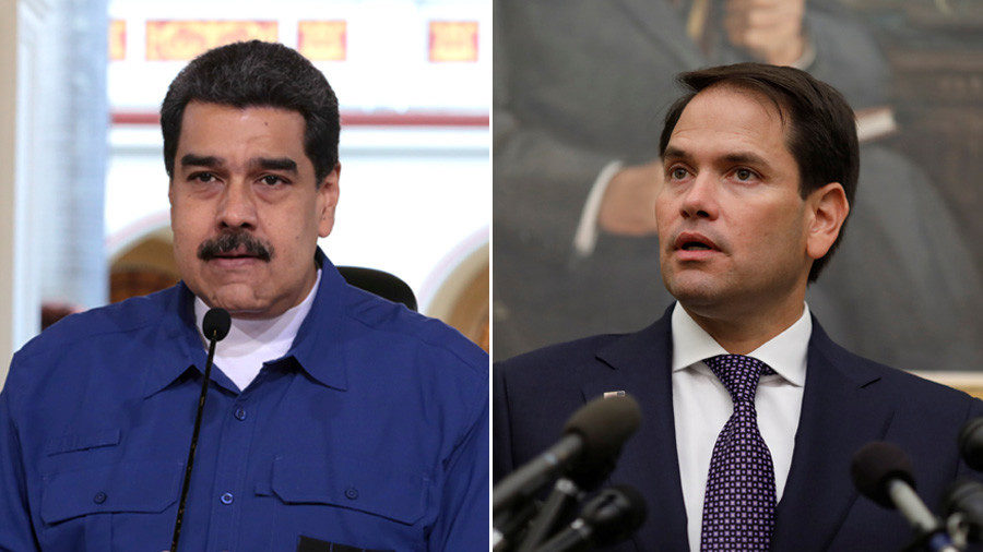 Click to enlarge Nicolas Maduro Marco Rubio