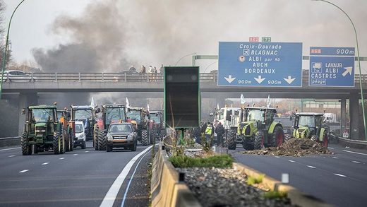 french farmer protests