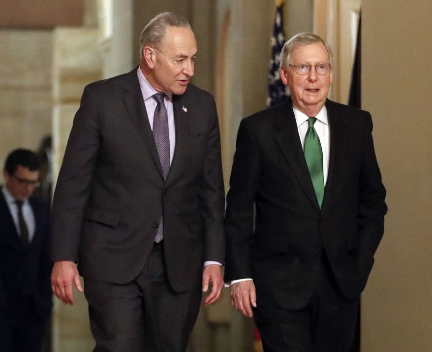 Mitch McConnell and Chuck Schumer