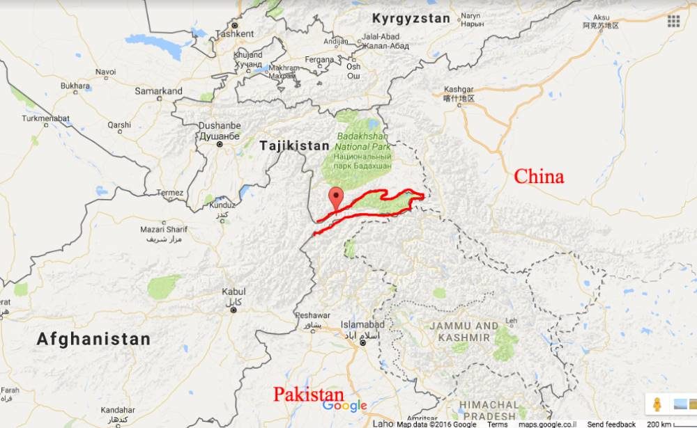 Wakhan corridor afghanistan