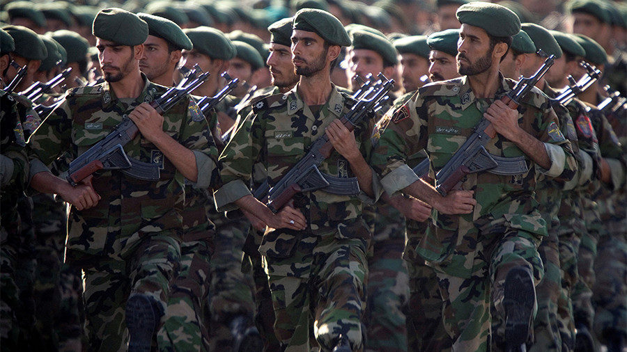 Members of Iran's Revolutionary Guards