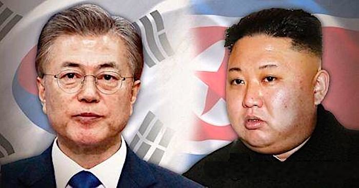 Moon Jae-in Kim Jong-un
