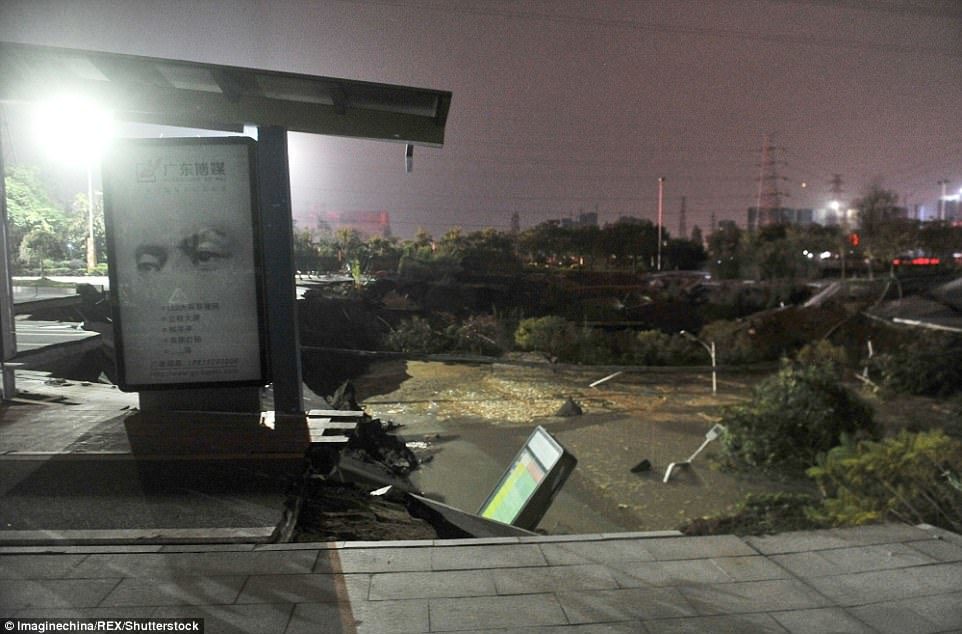 China Sinkhole feb 2018