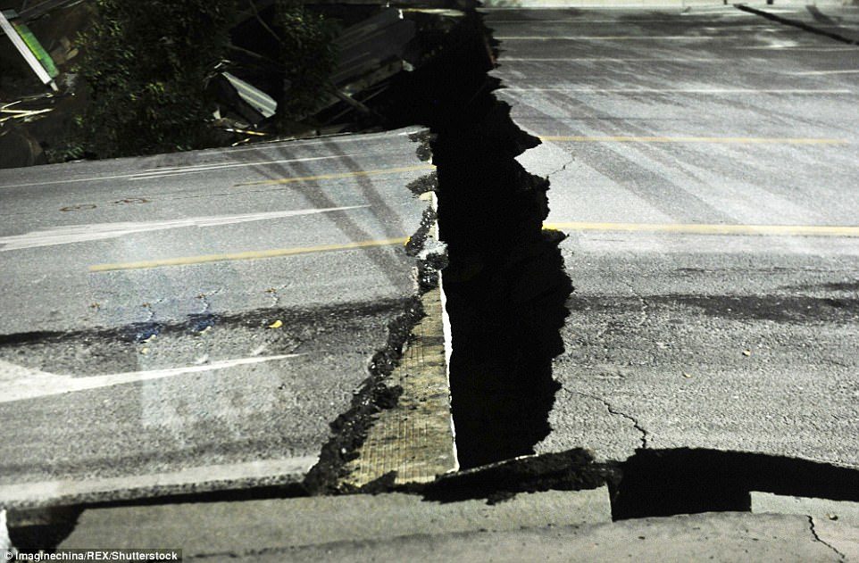 China Sinkhole feb 2018