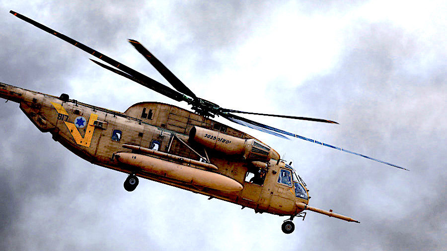 Click to enlarge Israeli Helicopter