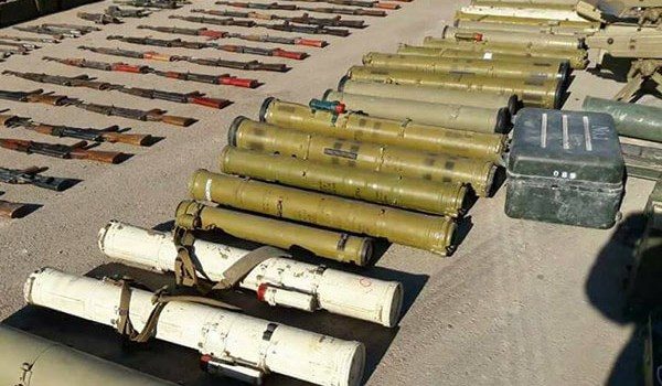 Click to enlarge US weapons Syria