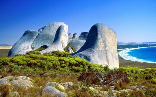 Click to enlarge Eroded Granite Cheynes Beach Australia