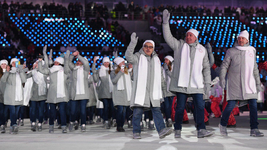 Click to enlarge Russian Olympic team