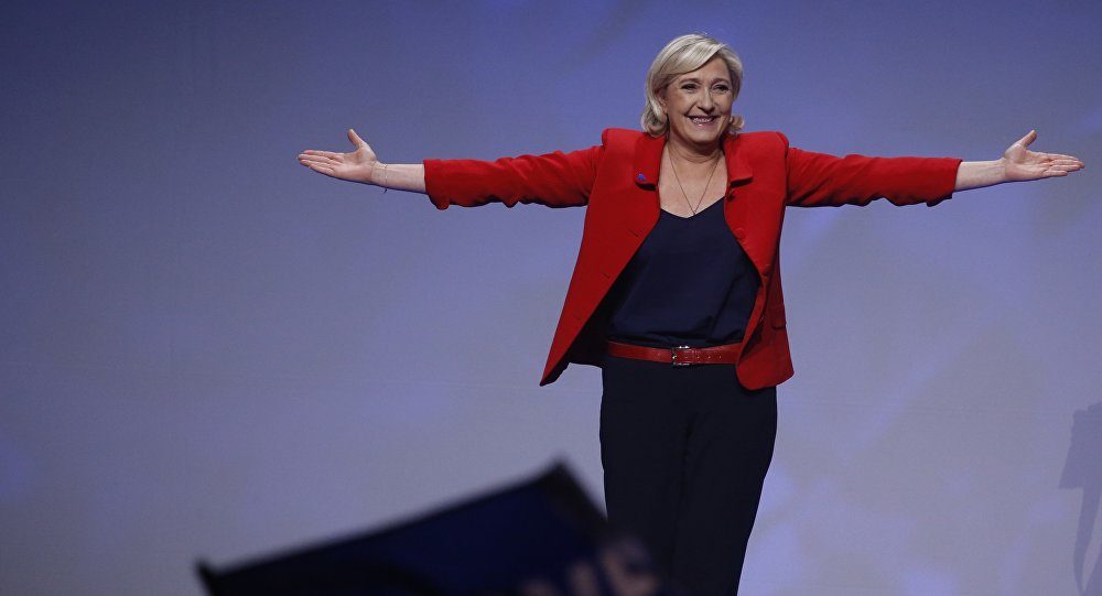 Click to enlarge Marine Le Pen