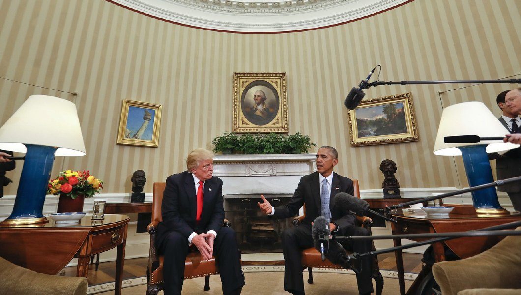 Trump Obama