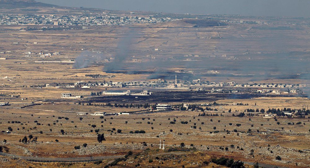 Israel occupied Golan Heights
