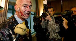 Pim Fortuyn pie attack