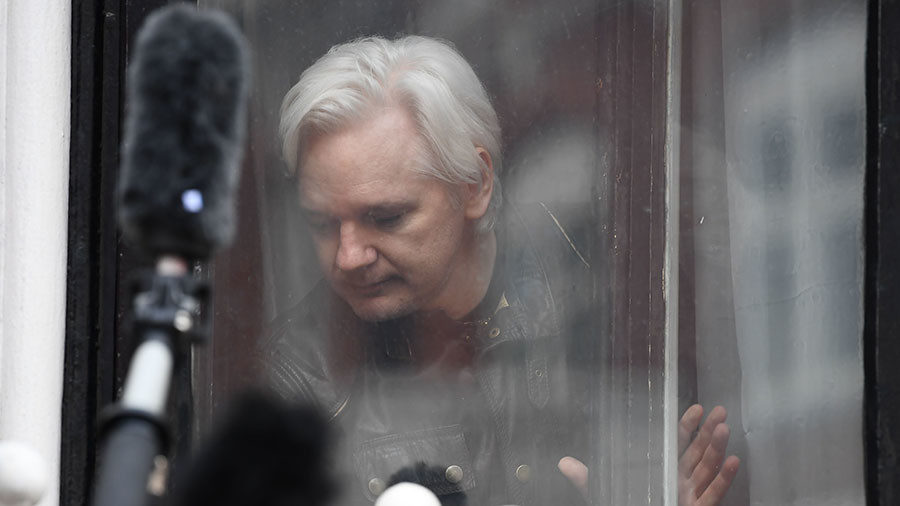 Click to enlarge Assange