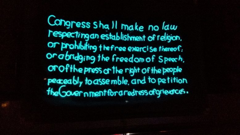 first amendment
