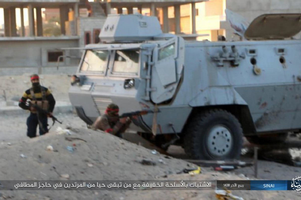 egypt sanai attack isis
