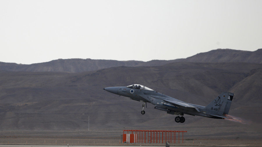 Click to enlarge Israeli F-15 fighter jet