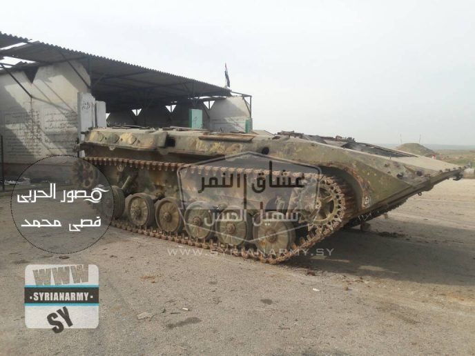 Syrian army captures terrorist weapons Hama