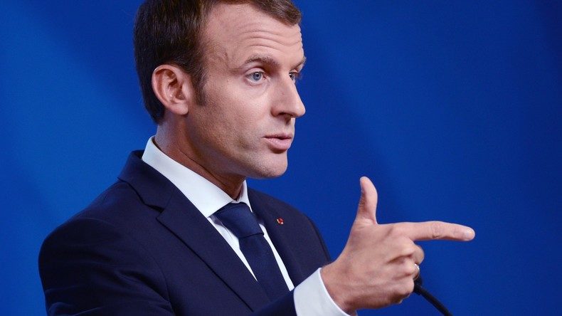 Click to enlarge Macron