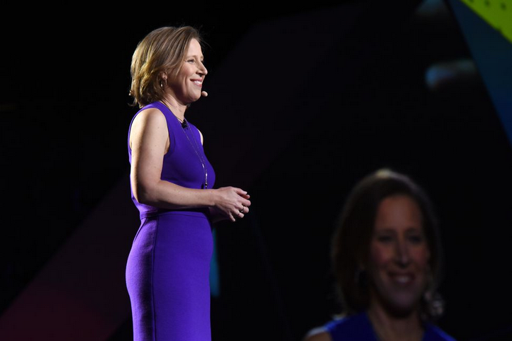 Click to enlarge YouTube CEO Susan Wojcicki