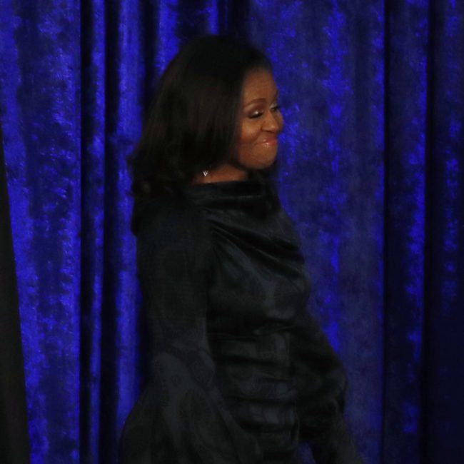 michelle obama portrait reaction