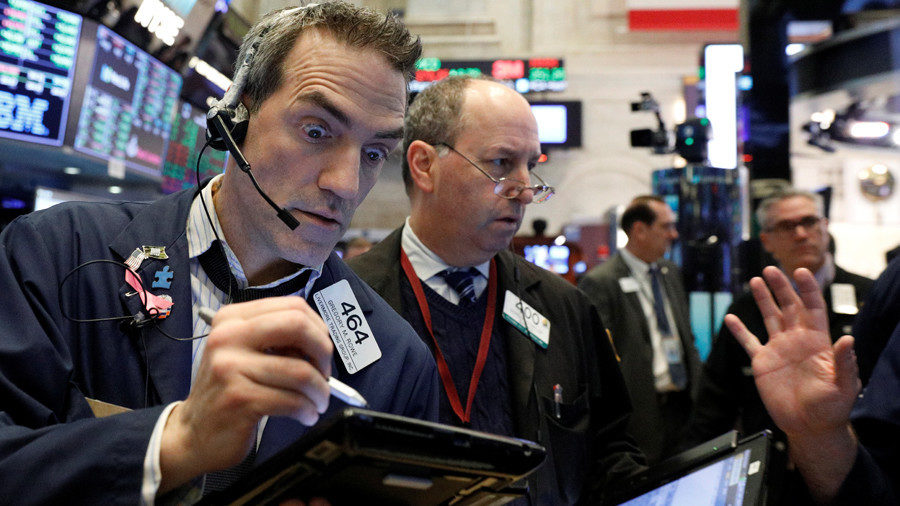 Click to enlarge Wall street