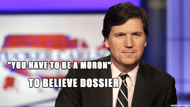 Click to enlarge tucker carlson dossier moron