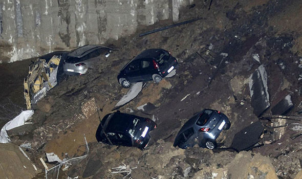 sinkhole italy feb 2018