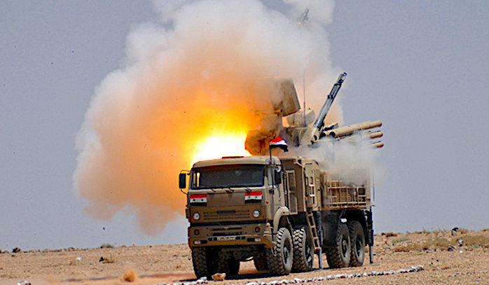 Syrian pantsir S