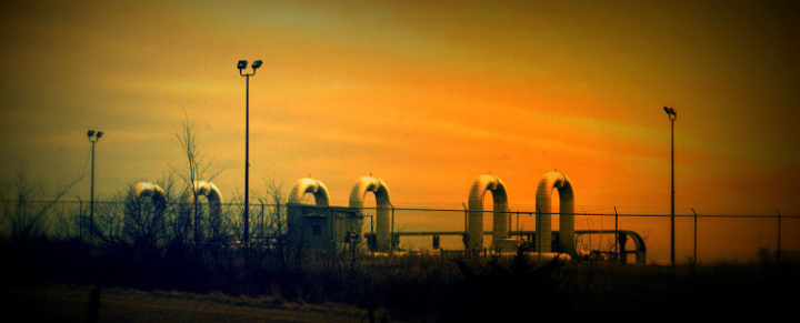 Click to enlarge Oil Pipeline Pumping Station in rural Nebraska. By shannonpatrick17 from Swanton, Nebraska, U.S.A. (Trans Canada Keystone Oil Pipeline)