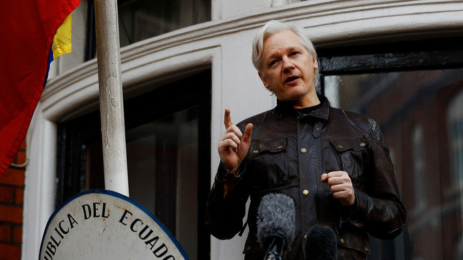 Click to enlarge Julian Assange