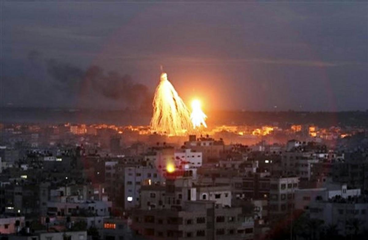 Israel bombing Gaza