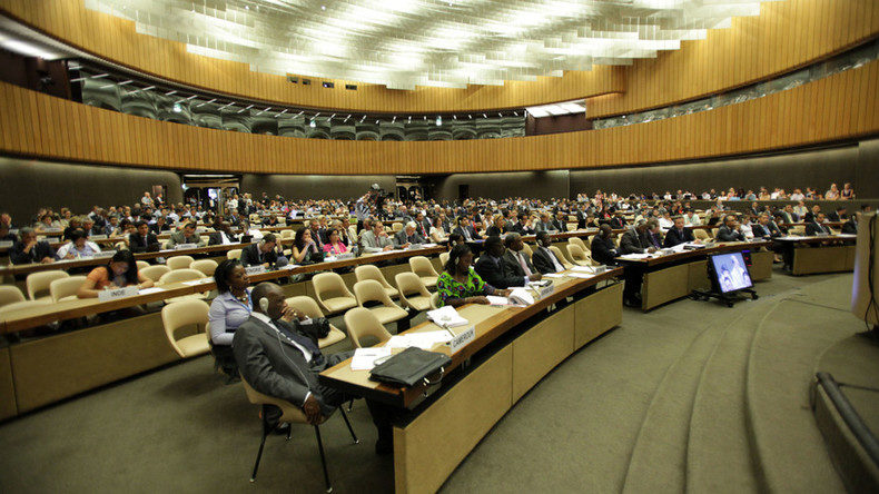 UN meeting room geneva