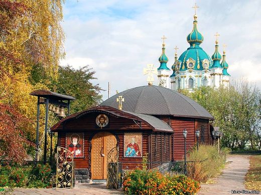 Wooden Tithes church Kiev Ukraine
