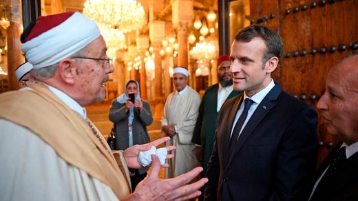Click to enlarge macron islam france